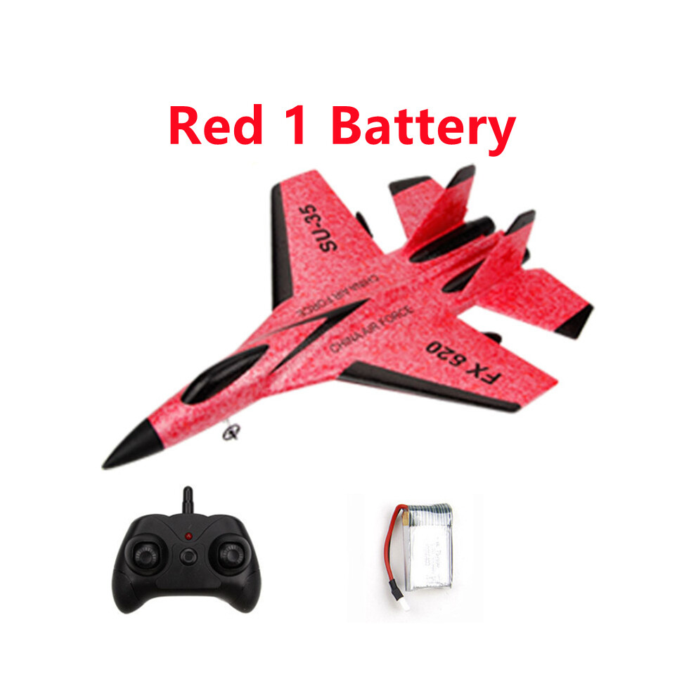 Maxpower (-Su35-1B) Fx-620 Su-35 Rc Remote Control Airplane 2.4G Remote Control Fighter Hobby Plane Glider Airplane Epp Red
