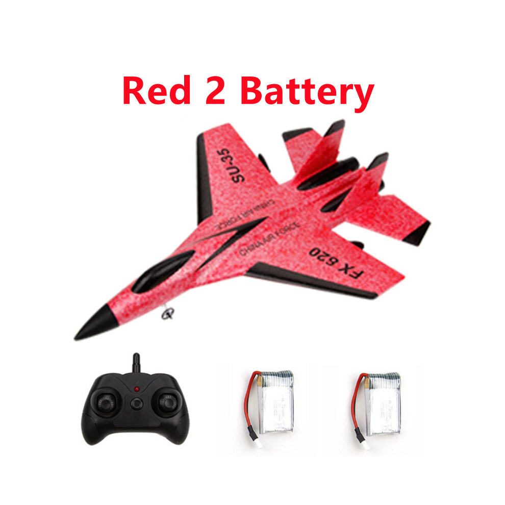 Maxpower (-Su35-2B) Fx-620 Su-35 Rc Remote Control Airplane 2.4G Remote Control Fighter Hobby Plane Glider Airplane Epp Red