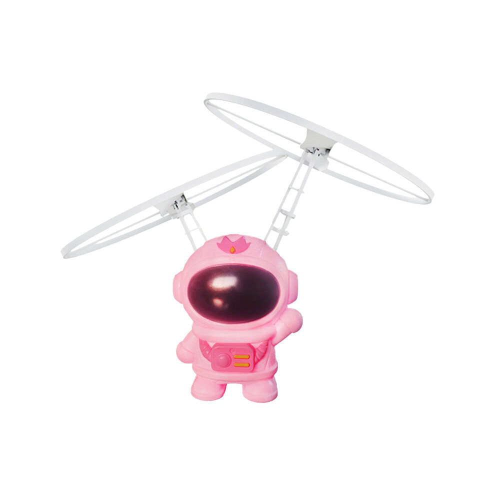 Maxpower (Pink) Levitating Flying Robot Infrared Induction Astronaut Ufo Dron Whirling Luminescent Aircraft Hand Control Pink