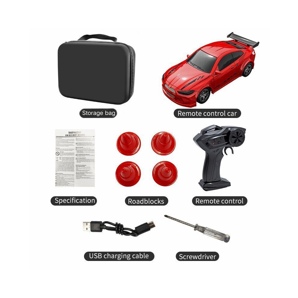 Maxpower (Kf20-B-Storage Bag.) 2025 New Kf20 1:64 Drift Rc Car Four-Wheel Remote-Controlled Racing Car Full Proportions Desk Competition
