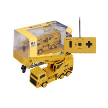 (With retail box) HGRC Mini RC Construction Truck Engineering Model Wireless Tractor Bulldozer Excavator Portable Vehicle