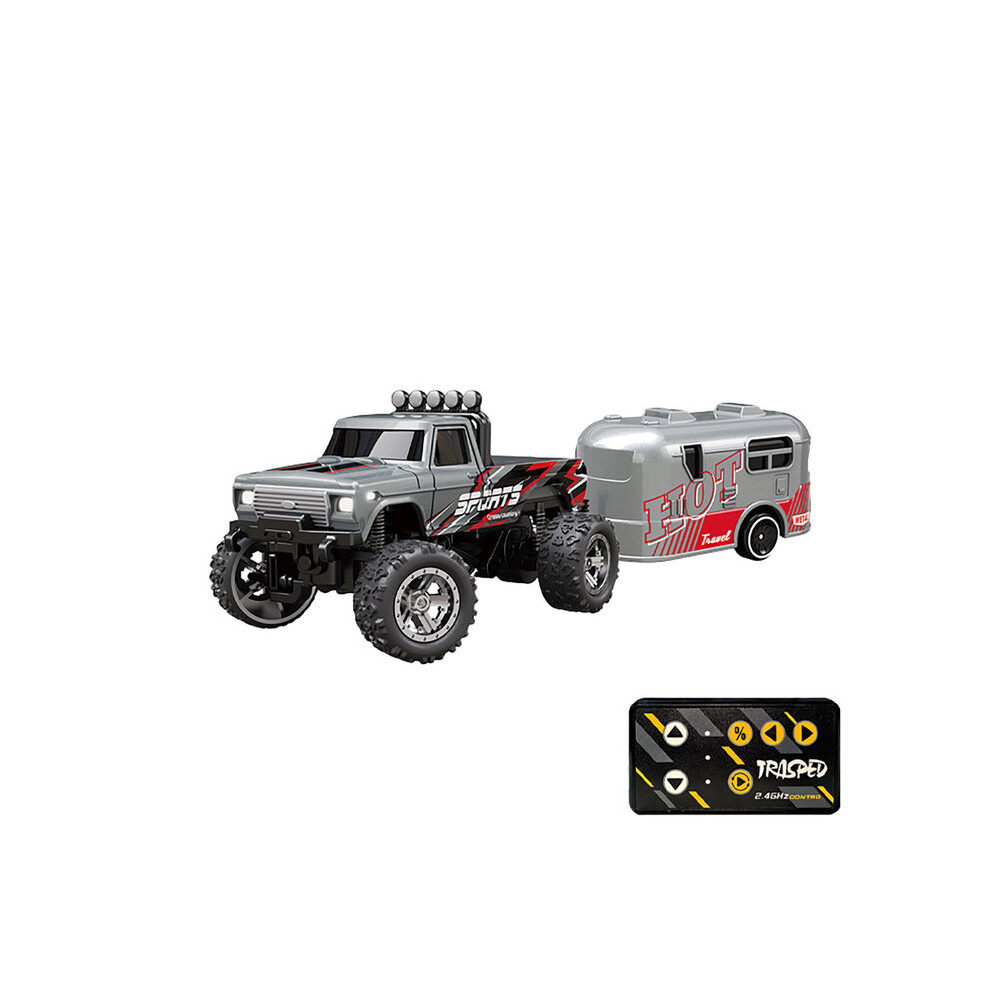Maxpower (Grey) Mobile App Controlable 1:64 Metal Alloy Proportional Remote Control Car Christmas Gift 2.4Ghz Mini Rc