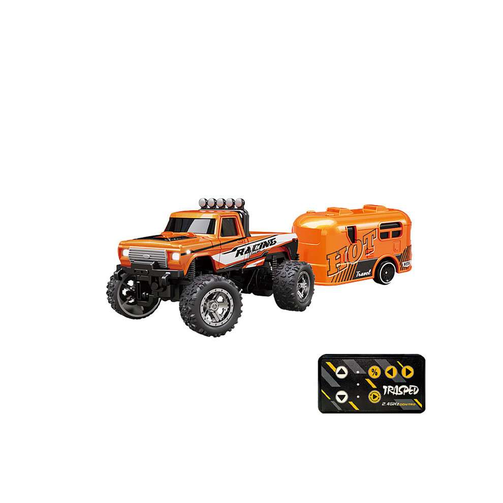 Maxpower (Orange) Mobile App Controlable 1:64 Metal Alloy Proportional Remote Control Car Christmas Gift 2.4Ghz Mini Rc
