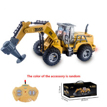 (JNHPMJH74-2D00030) RC Engineering Car Remote Control Excavator RC Model Car Toys Toys Cars Engineering Vehicles Excavator