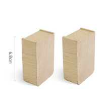 (Wooden track 2pc A29) Wooden Railway Track Beech Wood Track Accessories Fit for All Kinds of Thomos Trains for Biro Wood Tracks