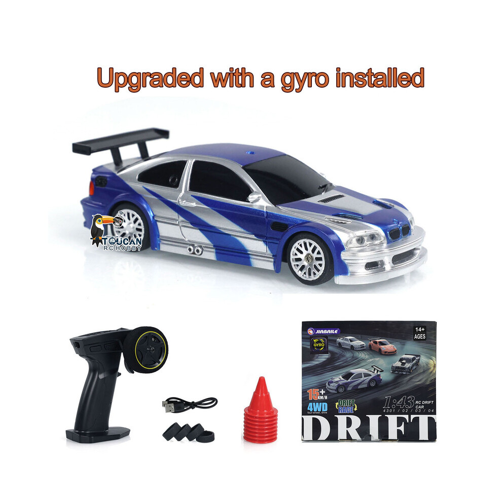 Maxpower (4302G) 1/43 Rc Drift Car With Gyro Upgraded Ver 2.4G Radio Control Mini Drift Race Car 4Wd Radio Control Rc