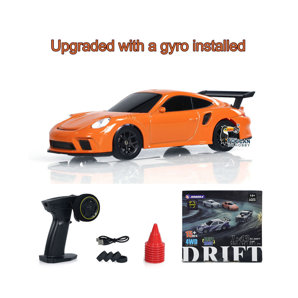 Maxpower (4303G) 1/43 Rc Drift Car With Gyro Upgraded Ver 2.4G Radio Control Mini Drift Race Car 4Wd Radio Control Rc