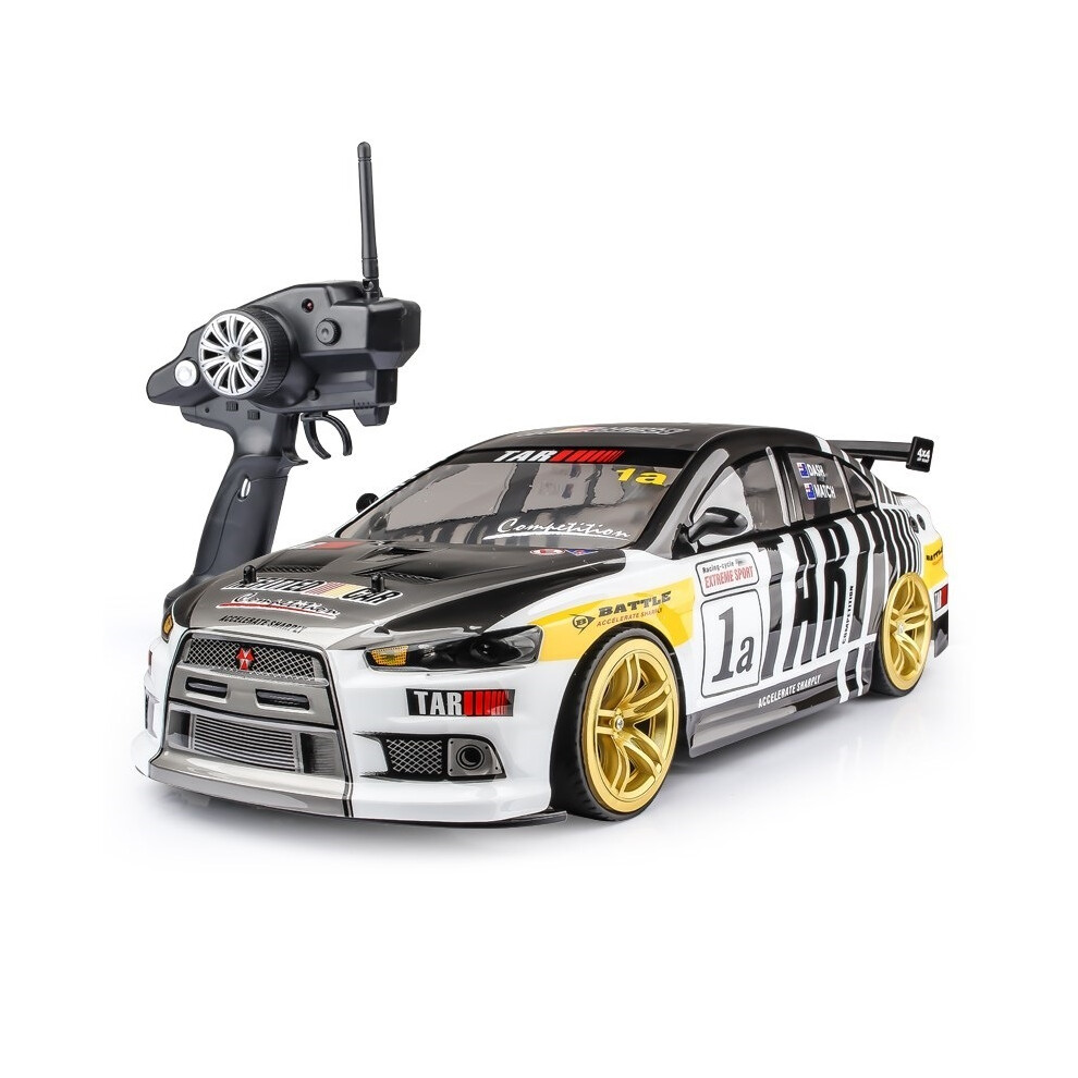 Maxpower (Q1-2 Battery) 1:10 70Km/H Remote Control Car 4Wd High Speed Drift 2.4G Rc Car Shock Absorber Anti-Collision Rc Toys