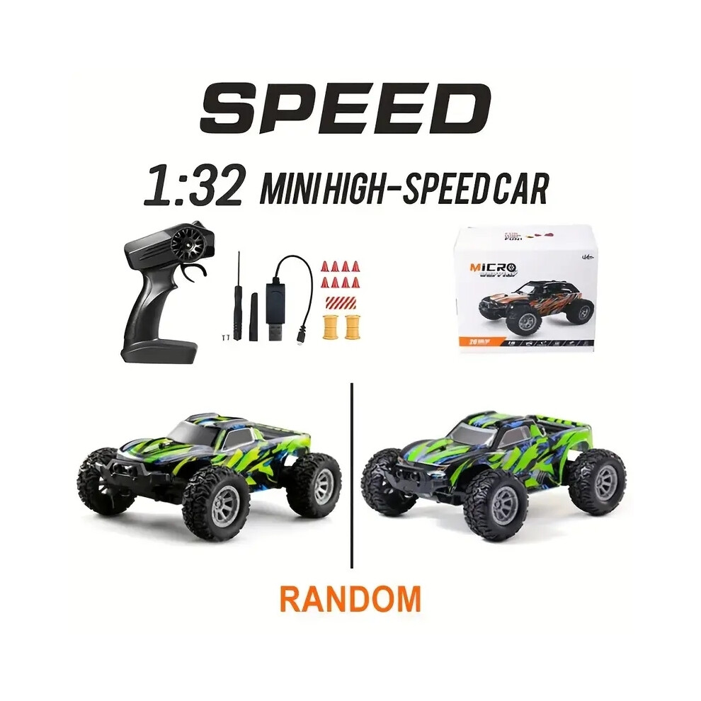 Maxpower (Green) 1:32 Scale High-Speed Rc Off-Road Car - 20Km/H Top Speed, 2.4Ghz, All-Terrain, Electric Toy Car With