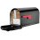 Architectural Mailboxes Roxbury Galvanized Steel Post Mount Mailbox  Compatibility Code F  7900-5B-R  Black  Large Capacity 3