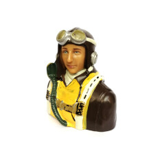 Model aircraft pilot 1/6 WWII American pilots 1/6 Scale RC Airplane Pilot Figure Model