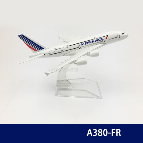 Playkits – Maquette Avion Airbus A330 AirFrance 20 Cm – Alliage Métallique Avec Support