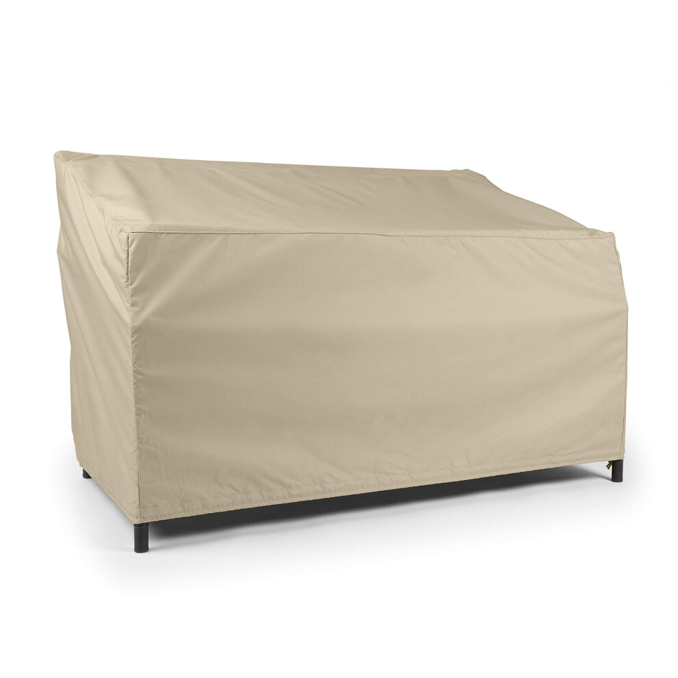 Covermates Outdoor-Sofa-Bezug FüR Zweisitzer – Wasserabweisender Polyester-Sitz- Und Stuhlbezug Mit Kordelzug Am Saum Und NetzbelüFtung, 76 B X 3-image