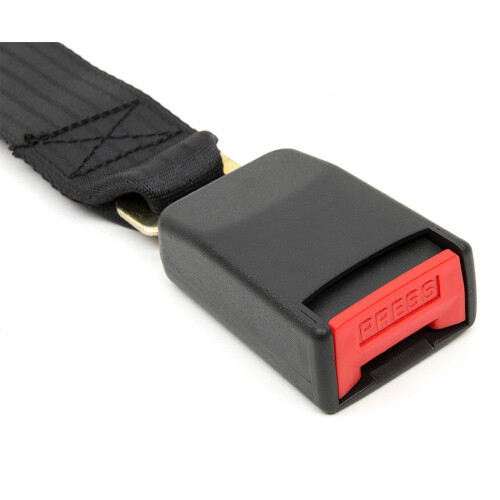 Cinghia di estensione della cintura di sicurezza dell'auto, 23 cm, ABS+Nylon 2