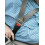 Cinghia di estensione della cintura di sicurezza dell'auto, 23 cm, ABS+Nylon 14