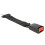 Cinghia di estensione della cintura di sicurezza dell'auto, 23 cm, ABS+Nylon 8