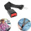Cinghia di estensione della cintura di sicurezza dell'auto, 23 cm, ABS+Nylon 10
