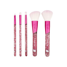 The Creme Shop Hello Kitty Luv Wave Brush Collection - Alsidige & silkebl?de makeupb?rster - Pr?cis Shader Blending Brush Angled Detailer Blush B