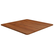 (Dark brown, 70 x 70 x 1.5 cm (L x W x T)) vidaXL Solid Wood Oak Square Table Top Desktop Multi Colours Brown Multi Sizes