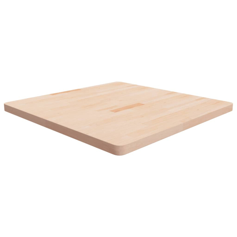 Vidaxl (, 90 X 90 X 4 Cm (L X W X T)) Solid Wood Oak Square Table Top Desktop Multi Colours Multi Sizes Brown 4Cm