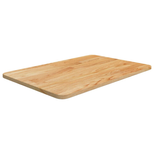 VidaXL (light brown, 60 x 40 x 1.5 cm) vidaXL Bathroom Countertop Treated Desktop Replacement Top Tabletop Solid Wood