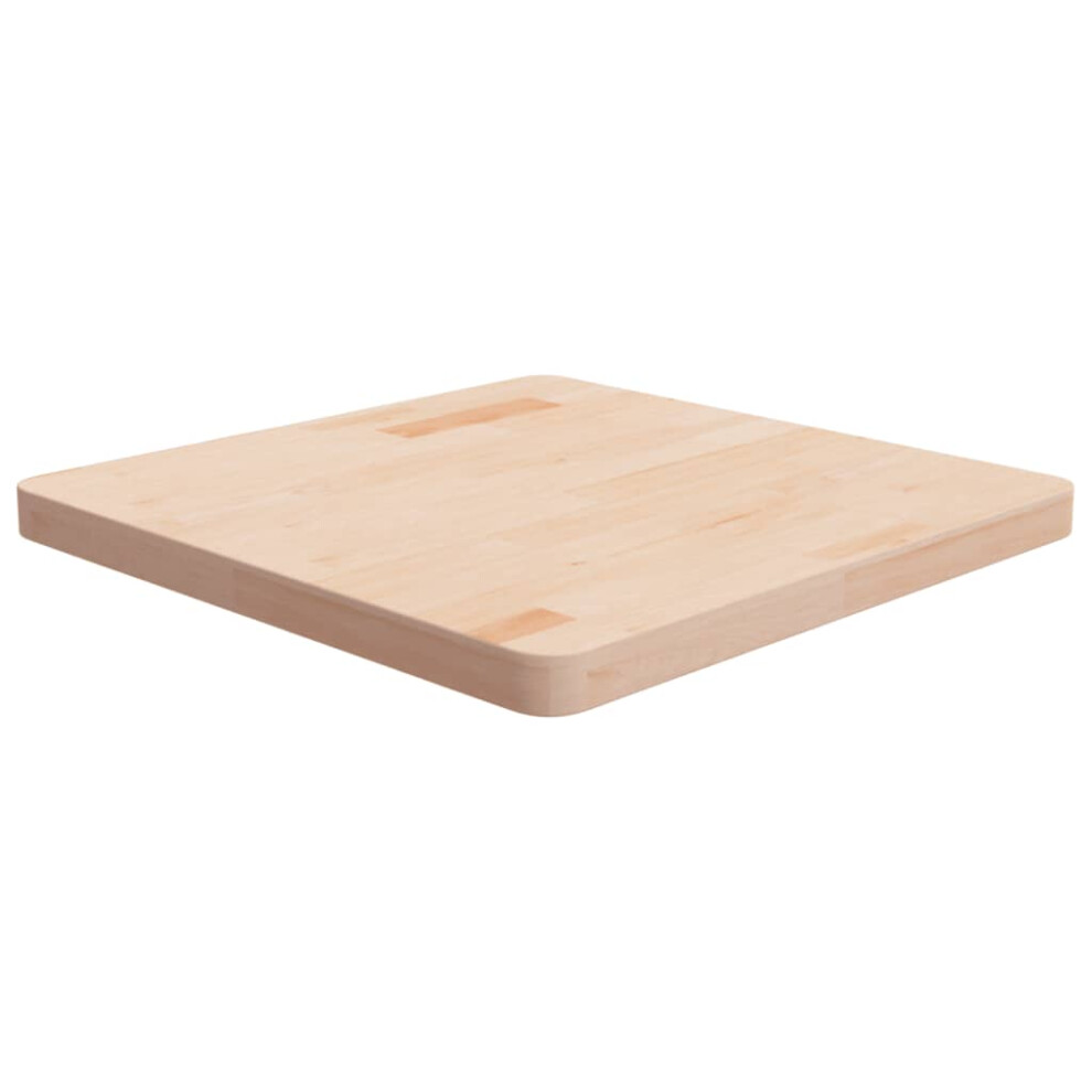 Vidaxl (Brown, 60 X 60 X 4 Cm (L X W X T)) Solid Wood Oak Square Table Top Desktop Multi Colours Brown Multi Sizes