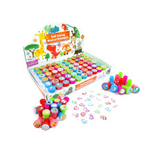 TinyMILLS 60 PCS Animaux Assortis Stampers for Kids Party Favor Goodie Sac Prix de classe Rcompenses Pinata Fill Arts and Crafts for Kids