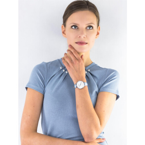 Lorus Lorus  Blue Leather Strap Women's Watch 2