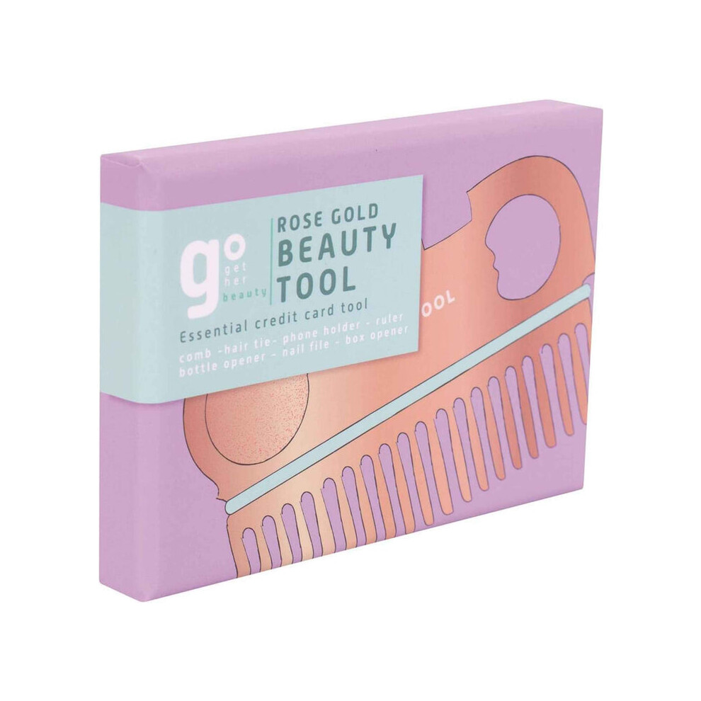 Outil Carte de Cr?dit Couleur Or Rose