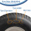 Parnells 20x8.00-8 cortador de grama roda de relva 4ply Wanda P332 estrada legal 4 polegadas PCD 437kg 5