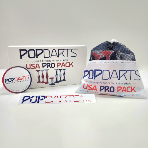 Popdarts USA Θεματικό PRO Πακέτο Παιχνιδιού (Κόκκινο Λευκό Μπλε) - Παιχνίδι Σούστας 1