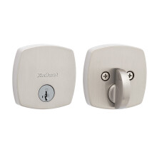 Kwikset Midtown Deadbolt Lock Satin Nikkel Moderne udvendig n?gle Indgangsd?r Pick Resistent SmartKey Secury Security Single Cylinder Dead Bolt m