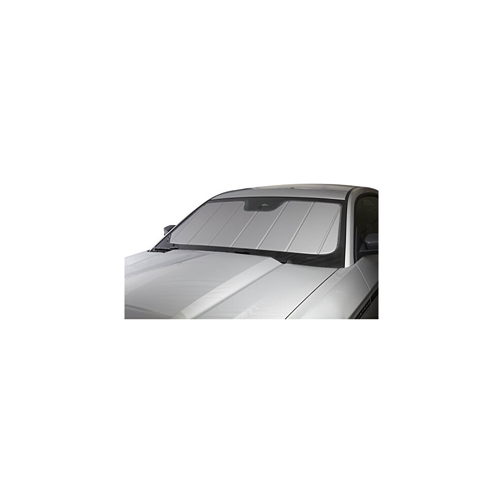 Covercraft UVS100 Custom Sunscreen | UV11312SV | Compatible with Select Chevrolet Silverado/GMC Sierra Models Silver