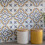JAMILA GOLD Self-adhesive Wall Tiles (6 tiles) 5