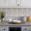 JAMILA GOLD Self-adhesive Wall Tiles (6 tiles) 1
