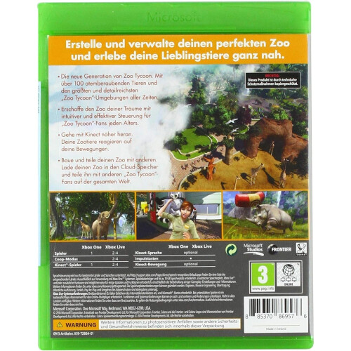 Microsoft Zoo Tycoon (Xbox One) 2