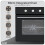 Baridi 60cm Built-In Five Function Fan Assisted Electric Oven with Timer, 55L Capacity, Black - DH110 3