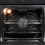 Baridi 60cm Built-In Five Function Fan Assisted Electric Oven with Timer, 55L Capacity, Black - DH110 10