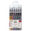 Sennelier Ink Brush Pen Set p? 6 iriserende 1