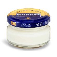 SAPHIR Creme Surfine Pommadier Shoe Polish - Beeswax Cream for Leather