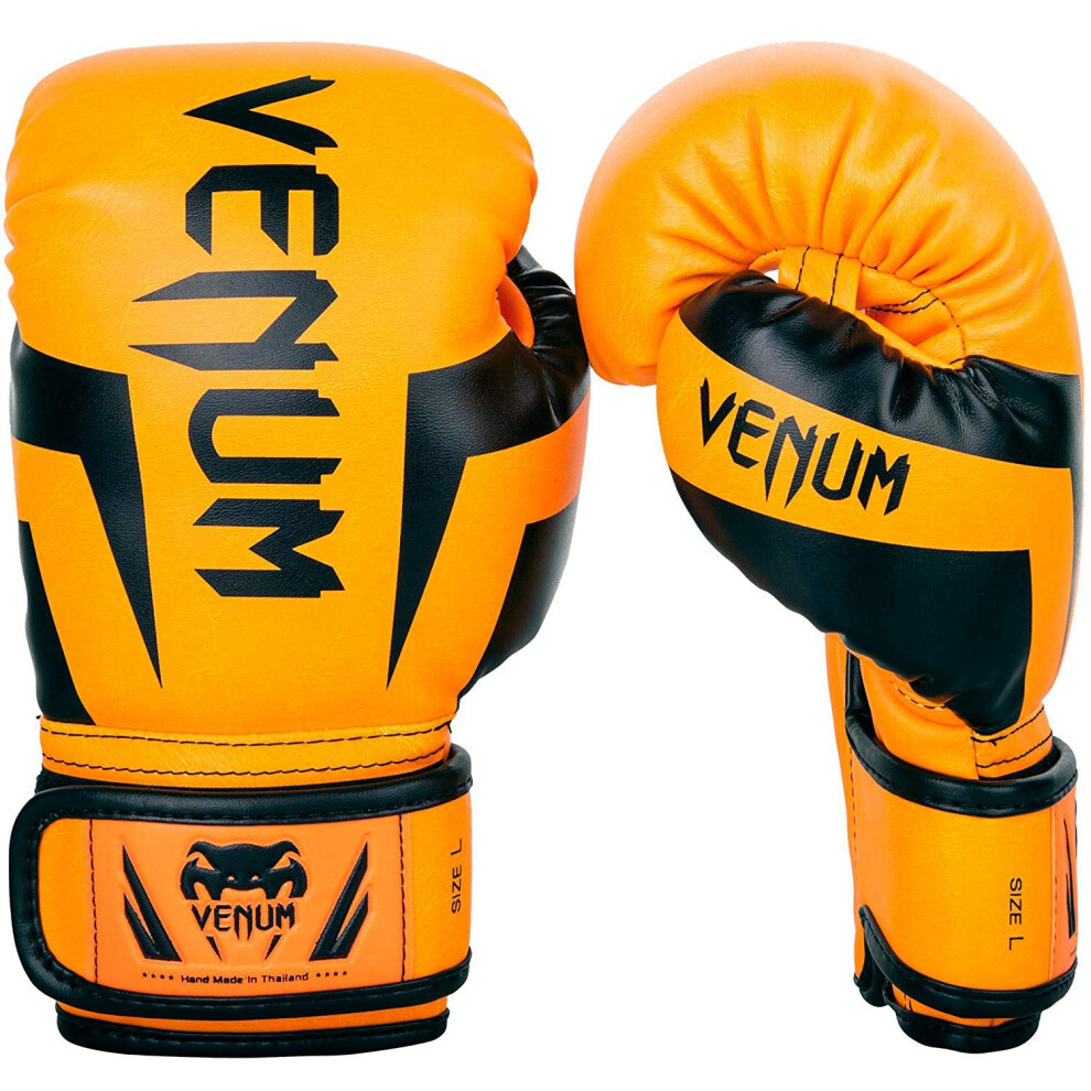 Gants de boxe Venum Kids Elite - Neo Orange