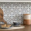 JAMILA NATURAL Self-adhesive Wall Tiles (6 tiles) 6