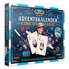 Franzis 67188 Circus Roncalli Advent Calendar 24 Trucuri ?i idei magice pentru propriul spectacol de circ pentru copii de la 8 ani