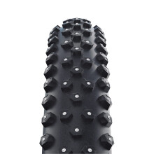 Schwalbe Unisex ICE SPIKER PRO Perf, DD, RaceGuard, TLE Ελαστικά, Μαύρα, 57-584