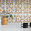 NADIA GOLD Self-adhesive Wall Tiles (6 tiles) 5