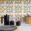 NADIA GOLD Self-adhesive Wall Tiles (6 tiles) 6