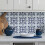 NADIA BLUE Self-adhesive Wall Tiles (6 tiles) 4