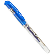 Stylo roller encre gel Uni-Ball UM153C B Signo Broad Bleu