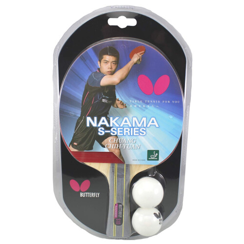 Rάκετα Επιτραπέζιας Αντισφαίρισης Butterfly Nakama S-10 - Εγκεκριμένη από ITTF 1