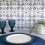 CUBIA BLUE Self-adhesive Wall Tiles (6 tiles) 5